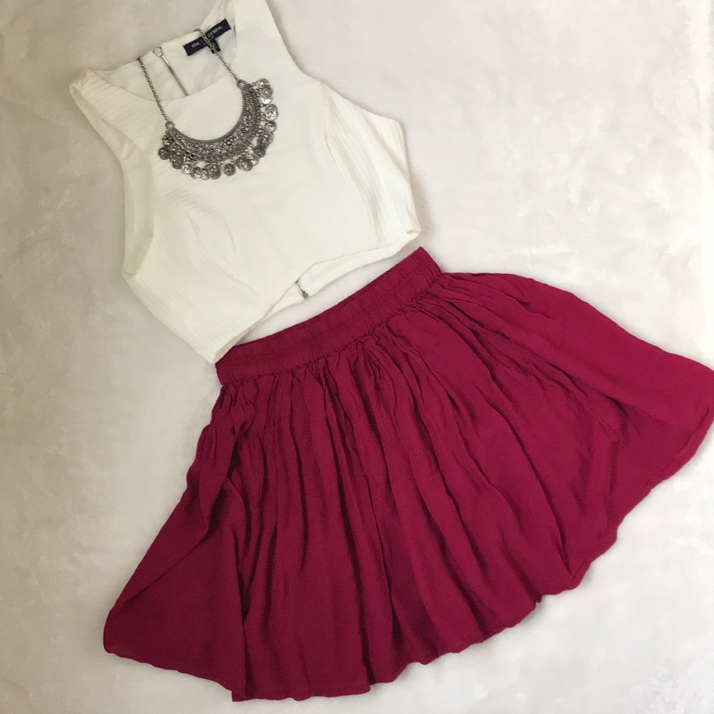 Mini flowy Skirt💕